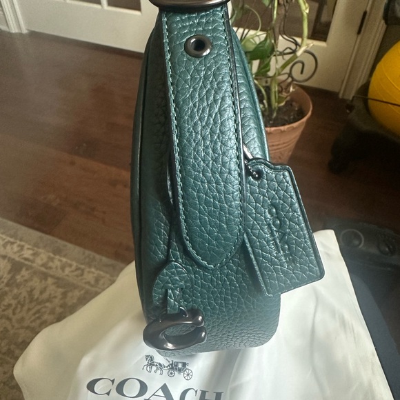 Coach Luna Leather Shoulder Bag - Picture 2 of 7